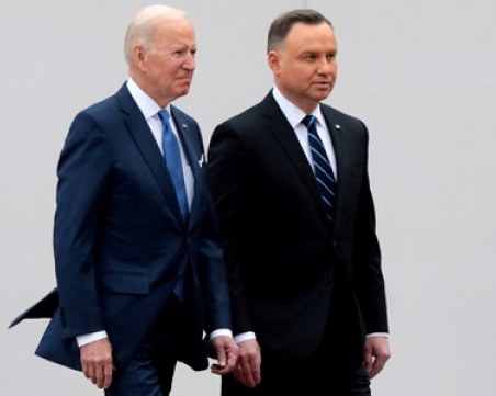 Полша е поела значителна отговорност в кризата в Украйна, заяви Байдън