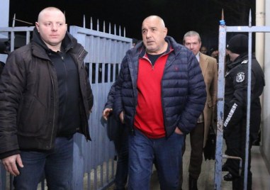 Бившият премиер Бойко Борисов на разпит в Софийската градска прокуратура