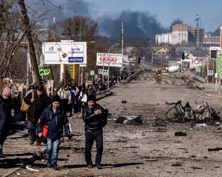Kметът на Ирпин твърди, че Украйна си е върнала града