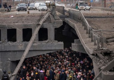 Интензивните боеве около предградията на Киев продължават особено в северозападната