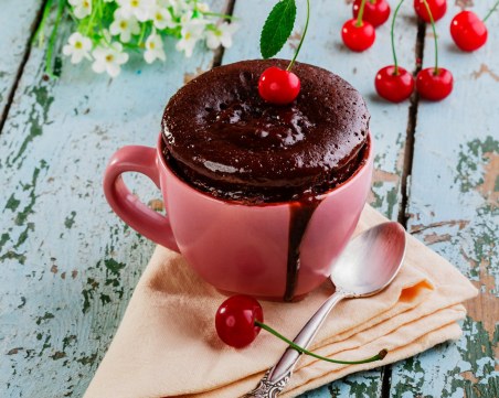 Супер вкусно! Кекс в чаша само за три минути