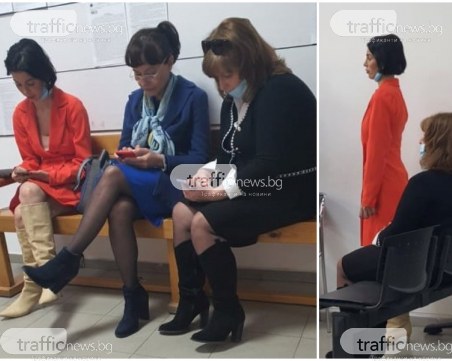 Усмихната и с нова визия: Мегз дойде в пловдивския съд, за да се извини