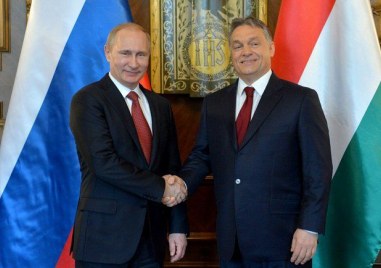 Президентът на Русия Владимир Путин поздрави унгарския премиер Виктор Орбан