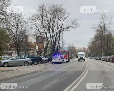 Катастрофа в Тракия, на място има полиция и пожарна