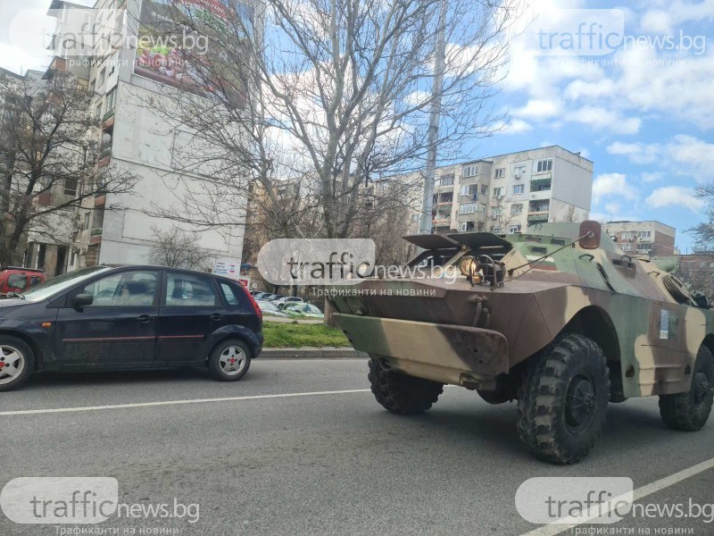 Военна техника ще преминава транзитно през България в следващите дни