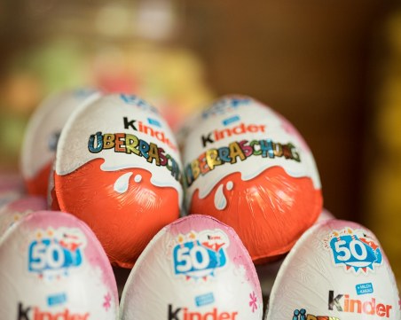 БАБХ изтегля яйца и бонбони на Kinder заради салмонела