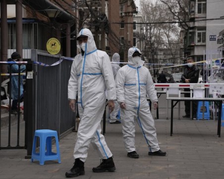 Рекорден брой новозаразени в Китай