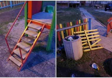 Детска площадка в Тракия съсипва игрите на десетки деца заради