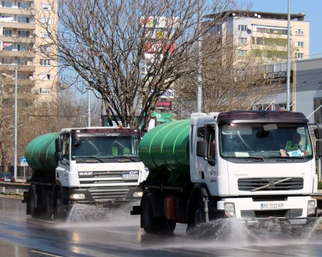 Мият улиците и тротоарите в Пловдив следващата седмица
