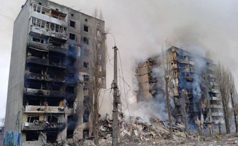 Зеленски: Разрушенията в Бородянка са по-ужасяващи от тези в Буча