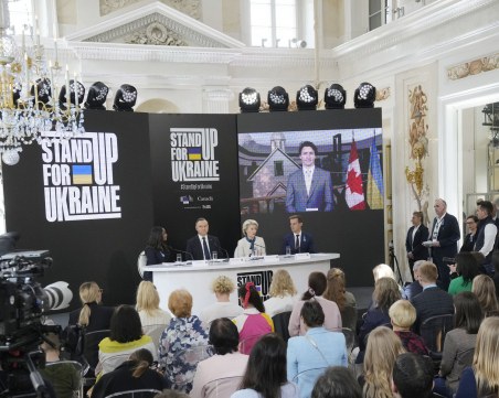 Урсула фон дер Лайен: Над 10 милиарда евро обещаха дарители на Украйна