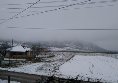 С понижението на температурите на много места у нас валежите