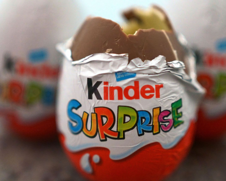 Изтеглят от пазара всички продукти на Kinder, произведени в Белгия