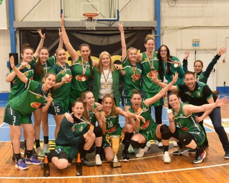 Берое отново стана шампион по баскетбол при жените