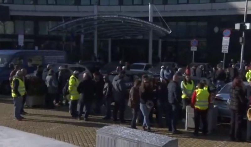 Започна протеста на пътните строители в София, блокада ще има и в Пловдив