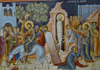 Лазаровден е християнски празник който носи името на Свети Лазар