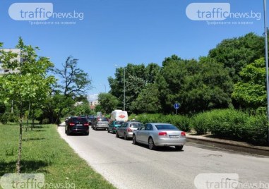 Булевард Копривщица в района около подстъпите на Младежкия хълм се