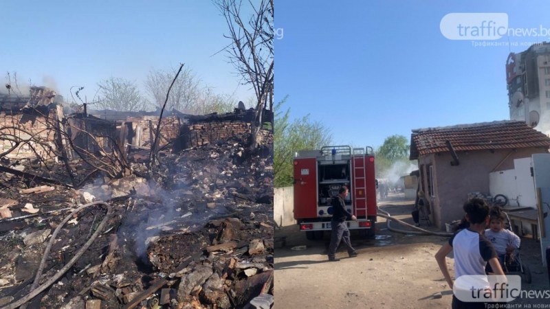 Пожарът в Аджисана на улица Игрище Кубрат е потушен, информираха