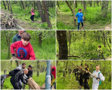 Абсолютни шампиони! 500 малки и големи доброволци изнесоха тонове дървесина от Лаута