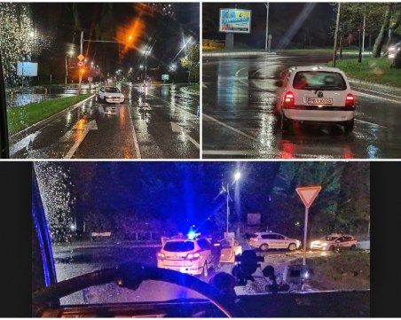 Пловдивски автомобил обърка Бургас с Лондон, отнесе акт за шофиране в насрещното