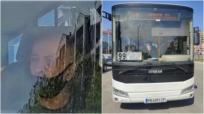 Пловдивчанин твърди, че шофьор от градския транспорт в Пловдив умишлено