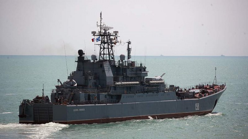 Загина руски командир на десантен кораб
