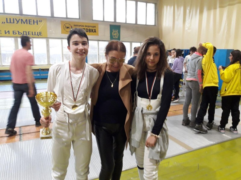 Децата на пловдивския клуб по фехтовка „Тракия” завоюваха 7 медала