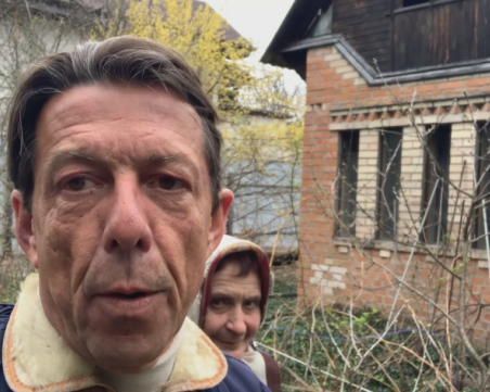 Бруно Бекман в украинското село Стоянка: Жителите се завръщат след изтеглянето на руснаците