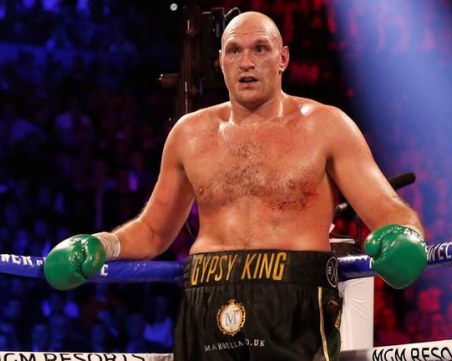 Фюри се подготвя с хамбургери и бира преди мача с Уайт