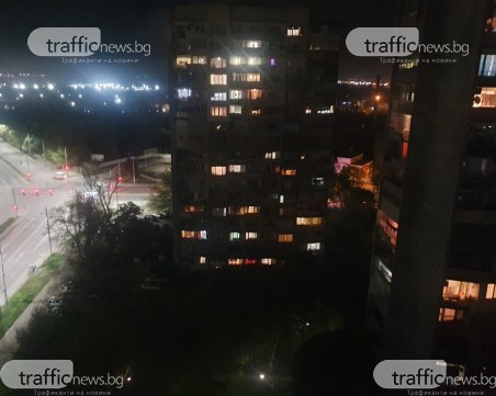 Пожар в апартамент в блок на бул. 