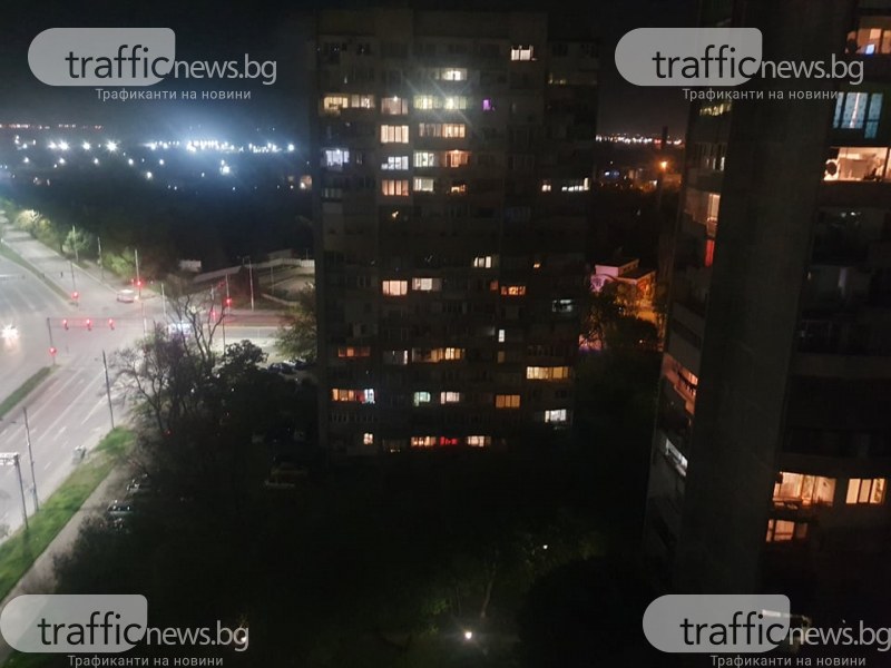 Пожар в апартамент в блок на бул.