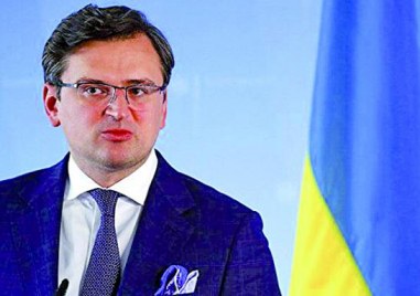 Украинският външен министър Дмитро Кулеба благодари в Туитър на министър председателя