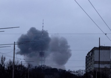 Ракетен удар и сигнал за тревога в Киев Над украинската