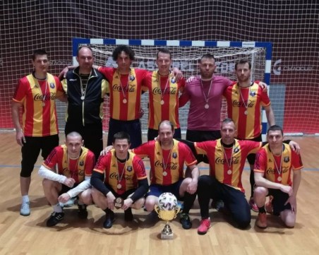 Спортният клуб на служителите от МВР в Пловдив е шампион от републиканско състезание по футзал