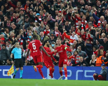 Ливърпул е на 90 минути от финал в Шампионската лига