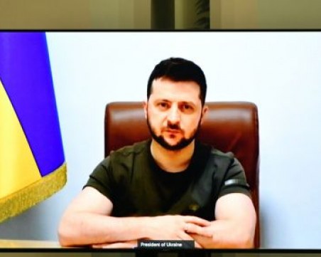 Зеленски: Русия е виновна за продоволствената криза в света