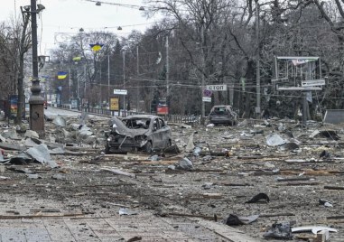 Болница и жилищни райони в североизточния град Харков бяха засегнати
