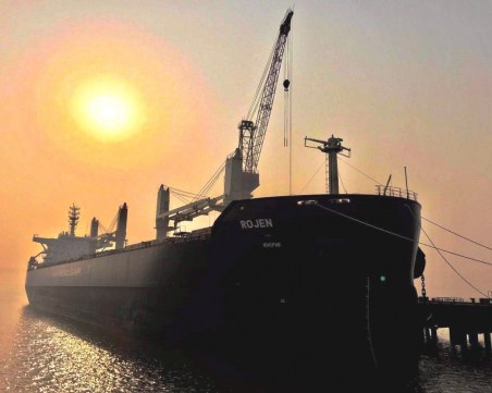 Част от екипажа на кораба 