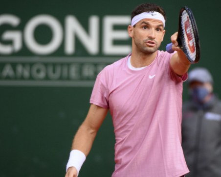 Григор Димитров стартира с победа и на двойки в Мадрид