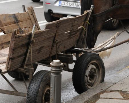 Лек автомобил блъсна пиян каруцар на пътя между Стрелча и Панагюрище