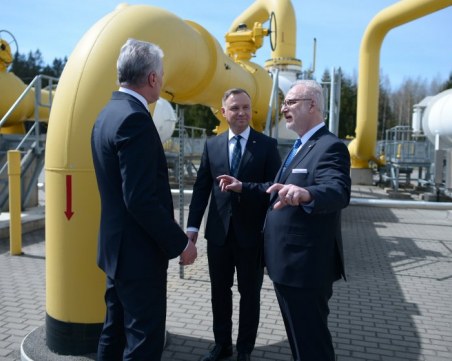 Откриха газовата връзка Литва - Полша