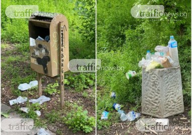 Кошчетата в парк Лаута преливат от боклуци сигнализира читател на TrafficNews