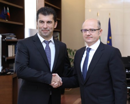 Премиерът Кирил Петков се срещна с министъра на енергетиката на Азербайджан Парвиз Шахбазов