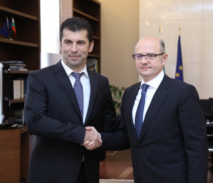 Премиерът Кирил Петков се срещна с министъра на енергетиката на Азербайджан Парвиз Шахбазов