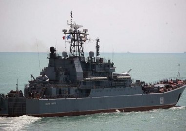 Украйна потвърди в събота че е унищожила руски десантен кораб