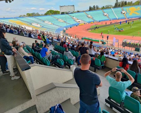 5000 зрители на мач на националния отбор по ръгби в София