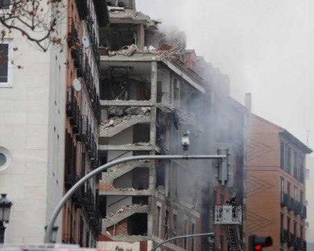 Взрив в сграда в Мадрид, 18 са пострадали