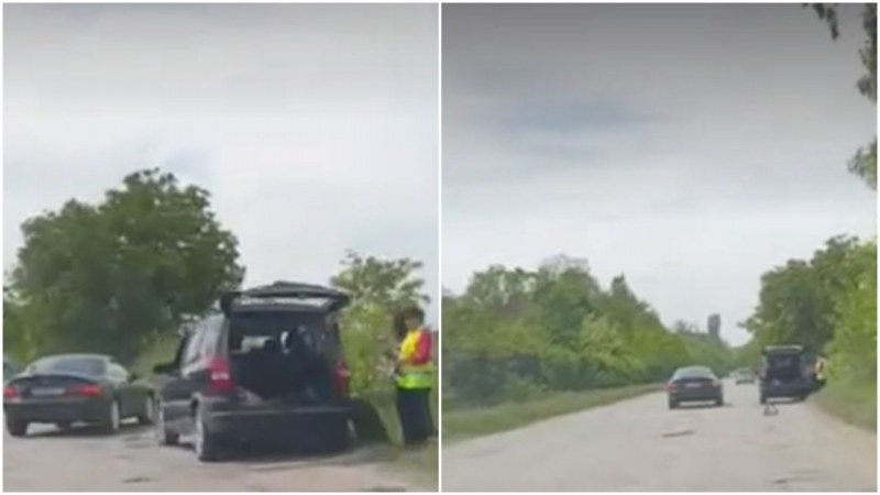 Горчивото ежедневие на Рогошко шосе продължава: Спукани гуми и гневни шофьори