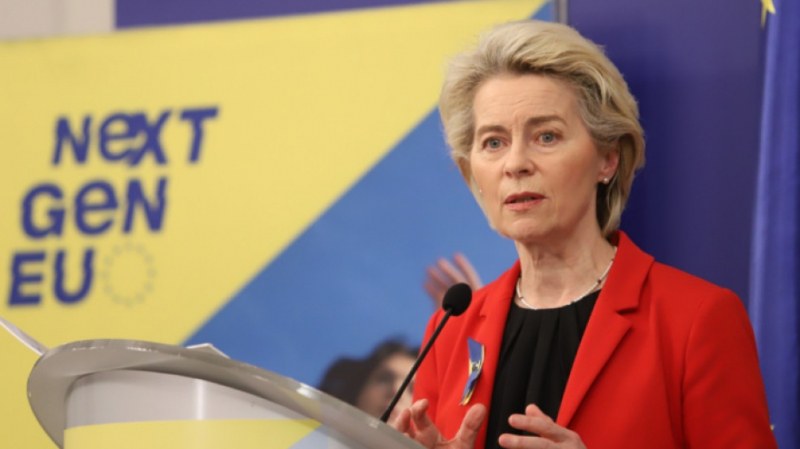 Урсула фон дер Лайен: Европа застава на страната на Украйна