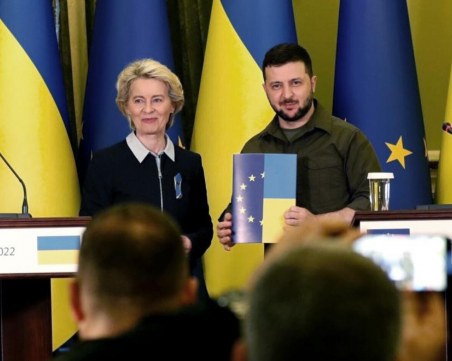 EK решава през юни за членството на Украйна в Европейския съюз
